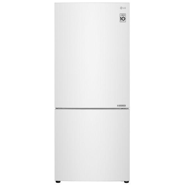 LG 420L Bottom Mount Fridge White GB-455WL