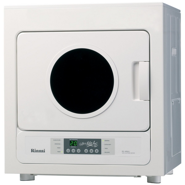 Rinnai 4kg Dry-Soft 4 Natural Gas Dryer DRYSOFT4N
