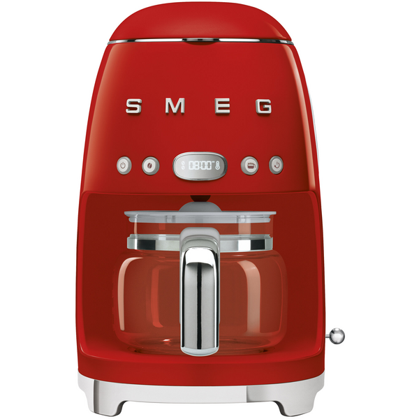 Smeg 50s Retro Style Drip Filter Coffee Machine Red DCF02RDAU