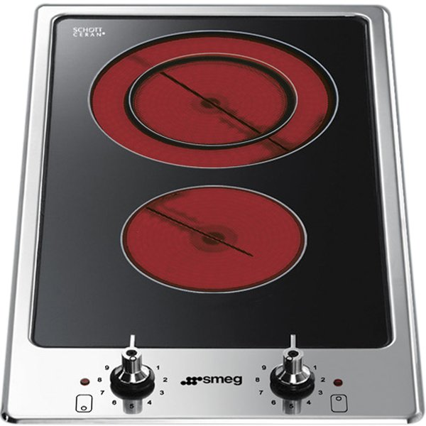 Smeg 30cm Classic Aesthetic Ceramic Cooktop PGA32C