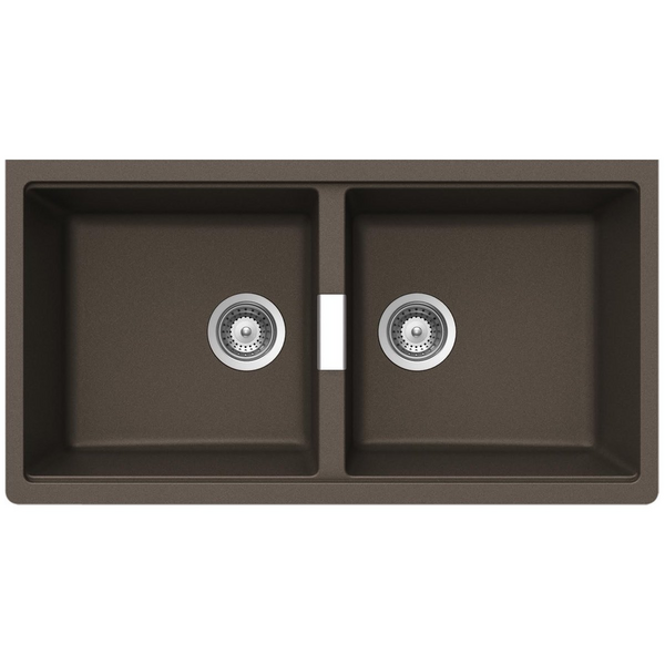 Abey Schock Horizont Double Bowl Undermount Sink N200US