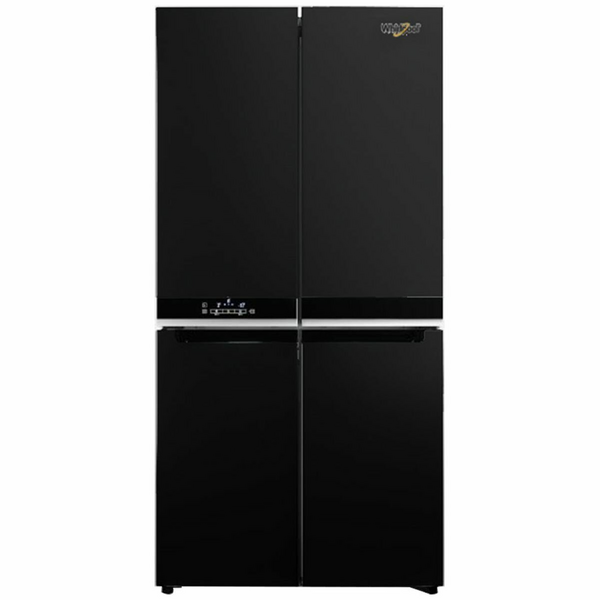Whirlpool 594L Four Door Fridge Black WQ70900SBX