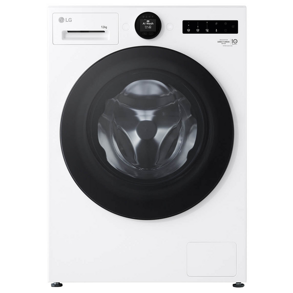 LG 12kg Series 9 Front Load Washing Machine Essence White WX9-1412W