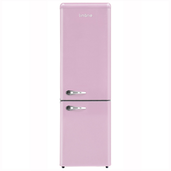 Linarie Annecy 242L Retro Bottom Mount Fridge Pink LKCO250PINK