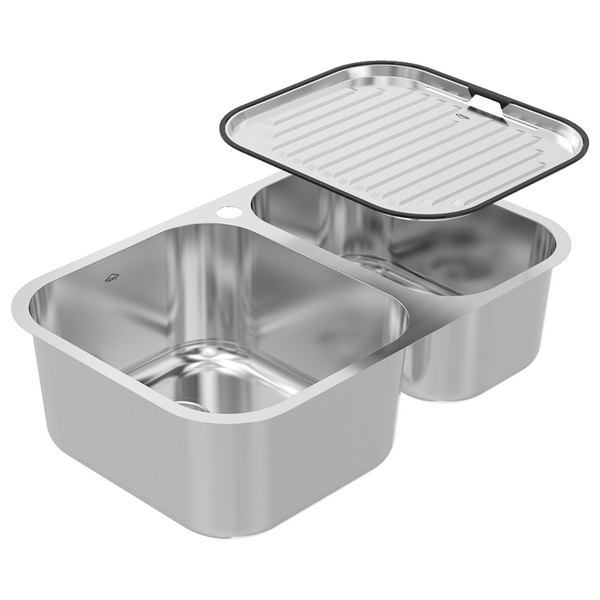 Abey NuQueen Brisbane Double Bowl Sink NQ180TH