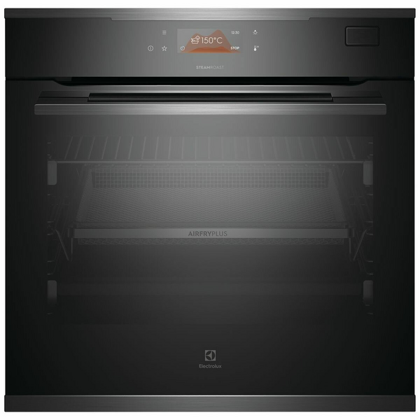 Electrolux 60cm Pyrolytic Dark Stainless Oven with Steam EVEP618DSE