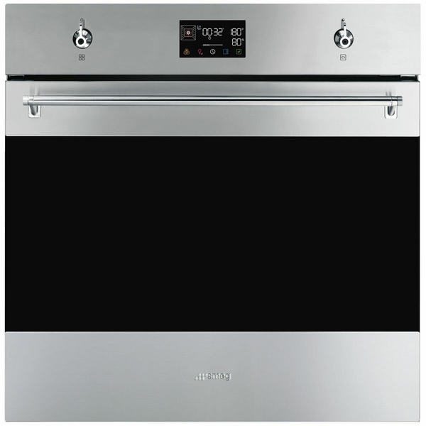 Smeg 60cm Classic Pyrolytic Combi Steam Oven Stainless Steel SOPA6302S2PX