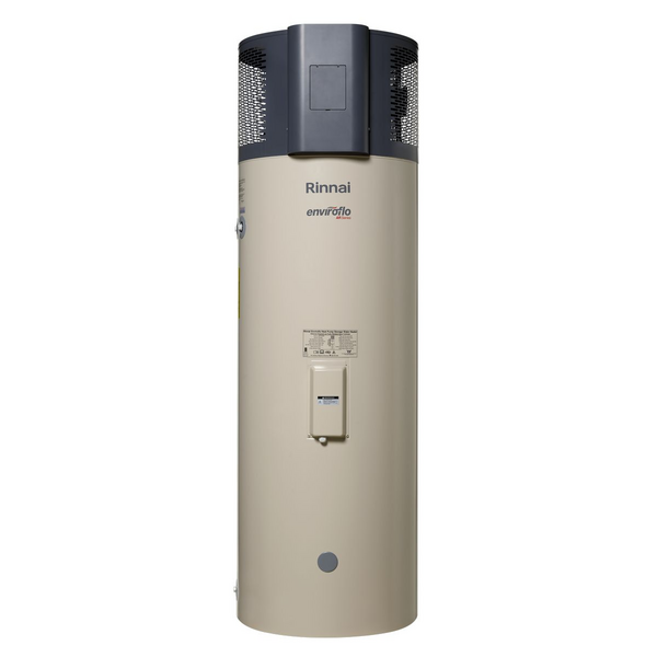 Rinnai Enviroflo 300Ltr Heat Pump Hot Water System AR Hard Water Series EHPA300VMH