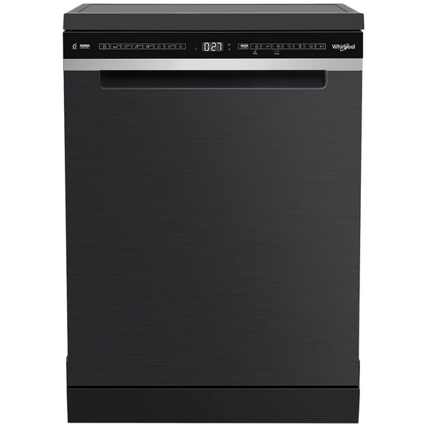 Whirlpool 60cm MaxiTub Freestanding Dishwasher Black WDFS3L5PBSAU