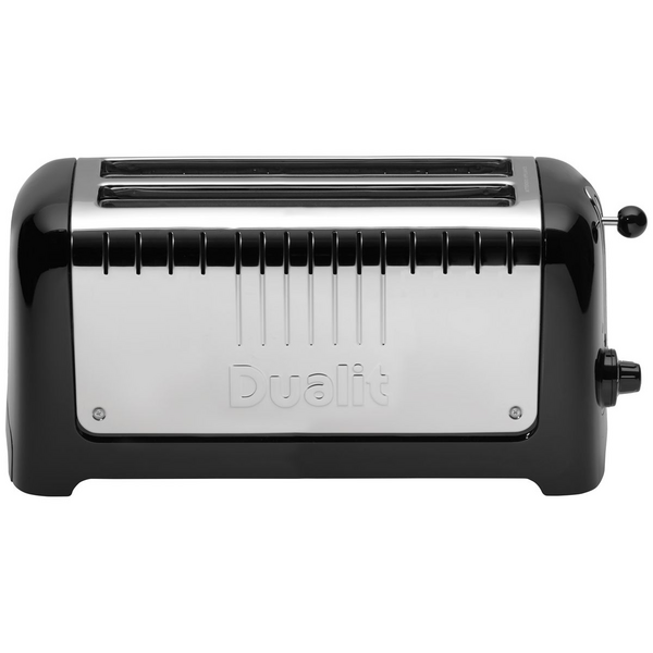 Dualit Long Slot Lite Toaster Gloss Black DU46030