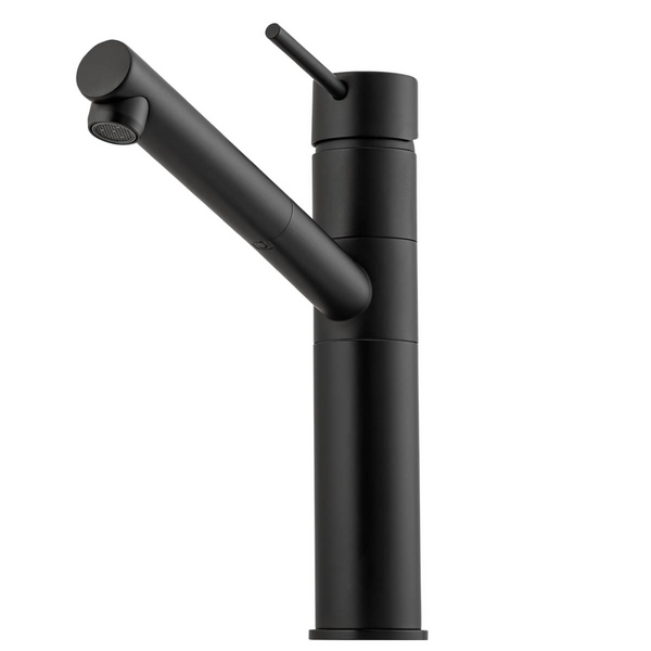 Oliveri Venice Pull Out Swivel Mixer Tap Matte Black VE590FMB-P
