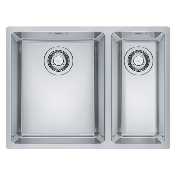 Franke Maris 1 and 1/2 Bowl Sink with Small Bowl Right MRX260-34/19SBR