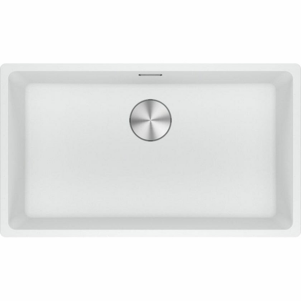 Franke Maris 720mm Single Bowl Sink with Extension Drainer Polar White MRG210-72PWFPC