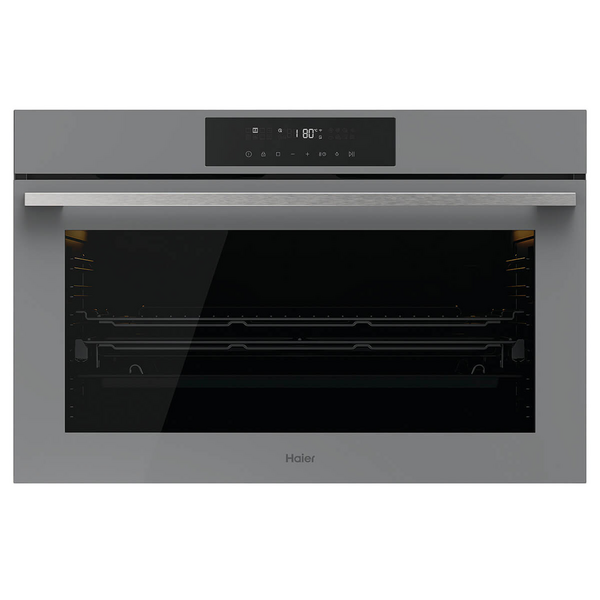 Haier 90cm 500 Series Built In Oven Grey HWO90S16TG3