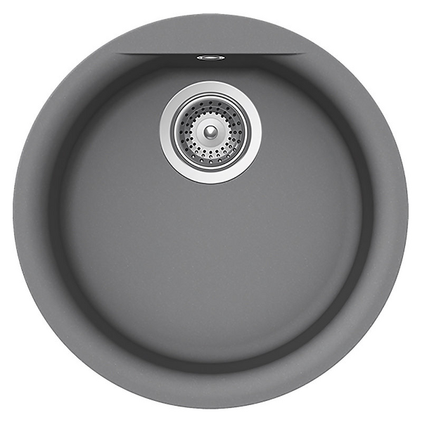 Abey Schock Euro Round Single Bowl Sink ER-100CR