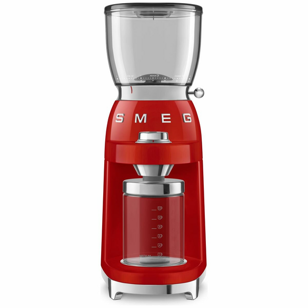 Smeg 50's Retro Style Coffee Grinder Red CGF01RDAU