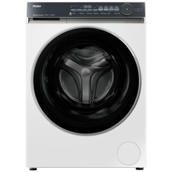 Haier 9kg + 6kg Series 500 Front Load Washer-Dryer Combo White HWD9060MW1