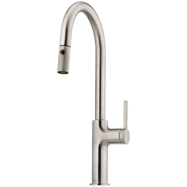 Oliveri Vilo Pull Out Goose Neck Mixer Tap Nickel VT2425-BN