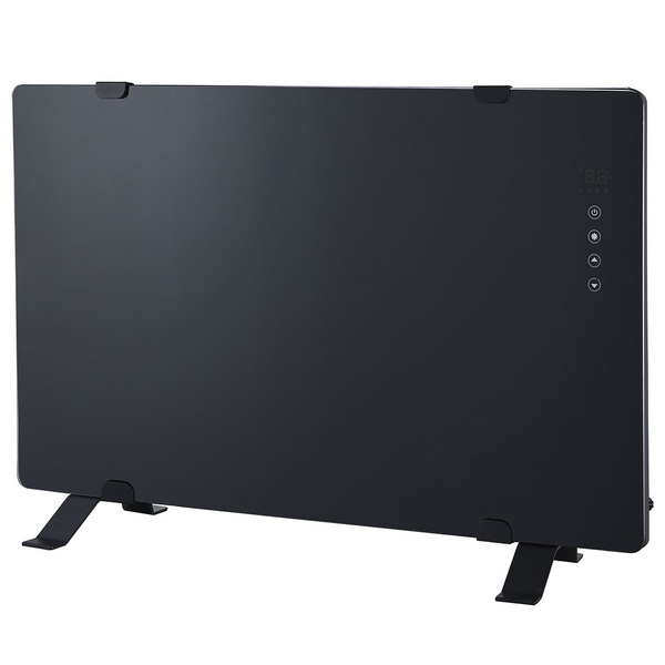 Rinnai BEPH Series 1000W Black Glass Electric Panel Heater BEPH10DTWF