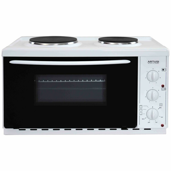 Artusi 22L Vulcan Benchtop Oven with Cooktop AOMK1