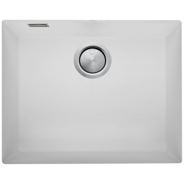 Oliveri Santorini White Undermount Sink- ST-WH1550UOF