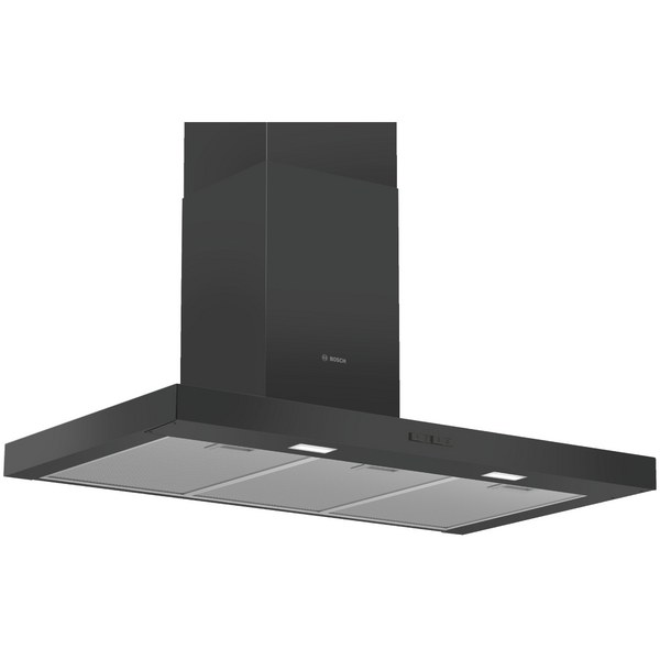 Bosch Series 2 90cm Wall-Mounted Canopy Rangehood Black DWB96BC60A