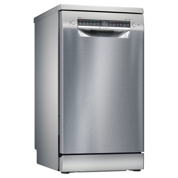 Bosch 45cm Series 6 Freestanding Slimline Stainless Steel Dishwasher SPS6IKI01A