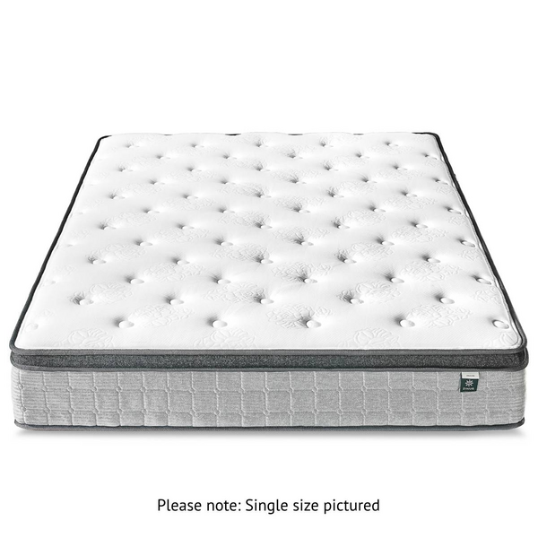 Zinus 30cm Single Support Plus Pocket Spring Mattress AU-MSSPGR-12S