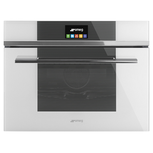 Smeg 45cm Linea Aesthetic Compact Combi-Steam Oven SFA4104VCB