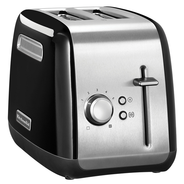 KitchenAid Classic Two Slice Toaster Onyx Black 5KMT2115AOB