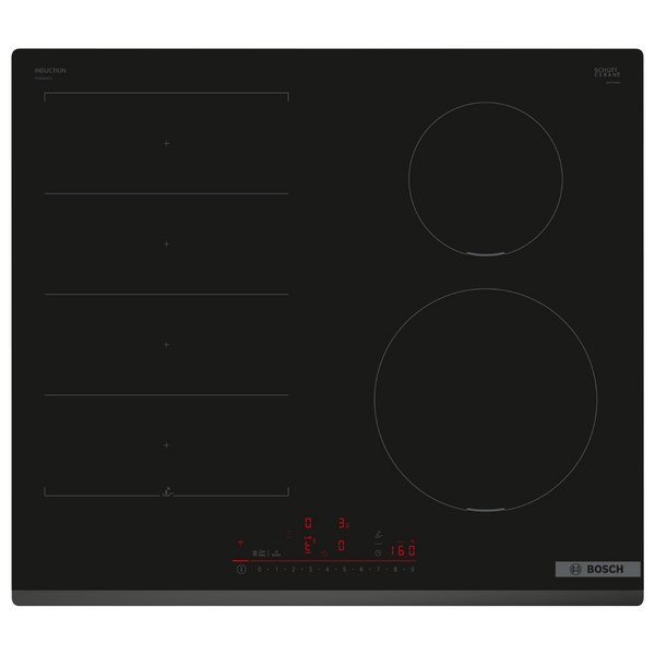 Bosch Series 6 60cm Flex Induction Cooktop - Black PIX631HC1E