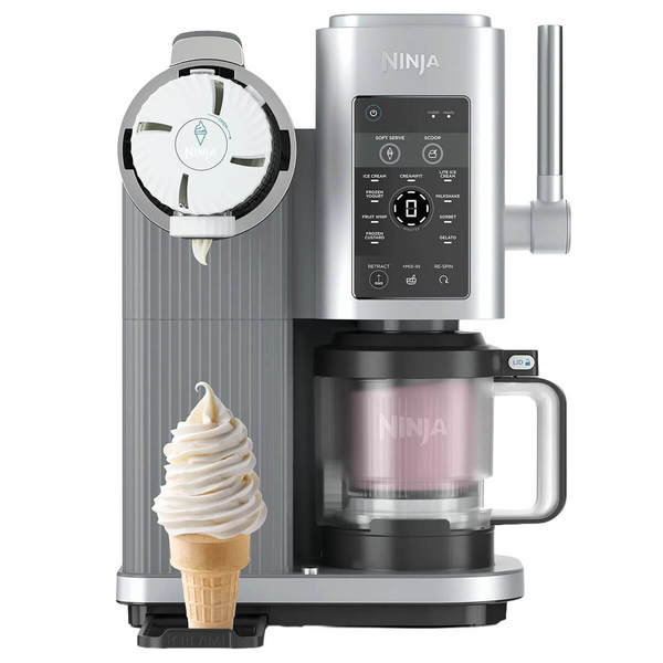 Ninja Swirl by Creami Ice Cream Maker Silver NC701
