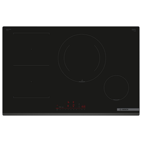 Bosch 80cm Series 6 Induction Cooktop Black PVS831HC1H