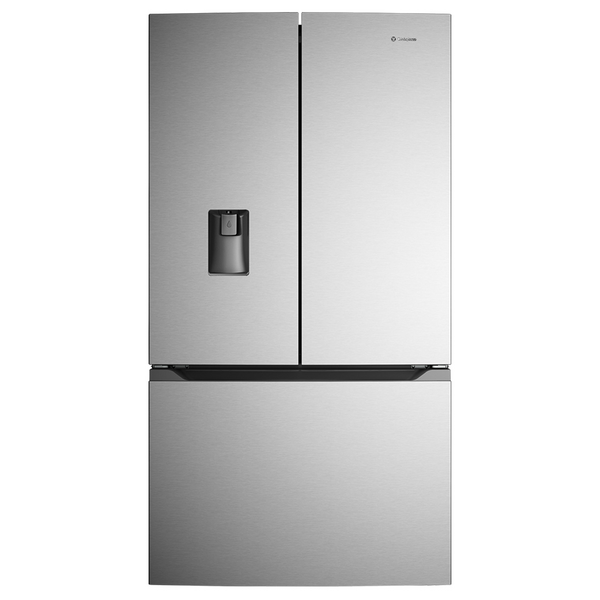 Westinghouse 565L French Door Refrigerator with In-Door Water Dispenser and Automatic Ice Maker Stainless Look WHE5650SD