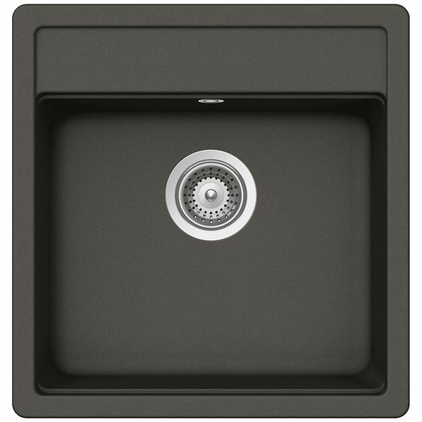 Abey Schock Nemo Small Single Sink Bowl Asphalt NE100SAS