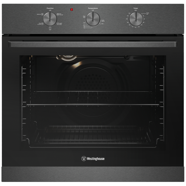 Westinghouse 60cm Multi-Function Oven Dark Stainless Steel WVE6314DD