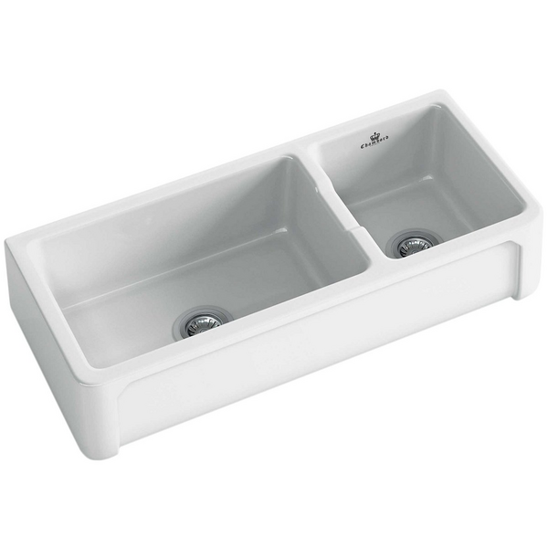 Abey Chambord Henri 1 and 1/2 Bowl Fireclay Sink HENRI-3W