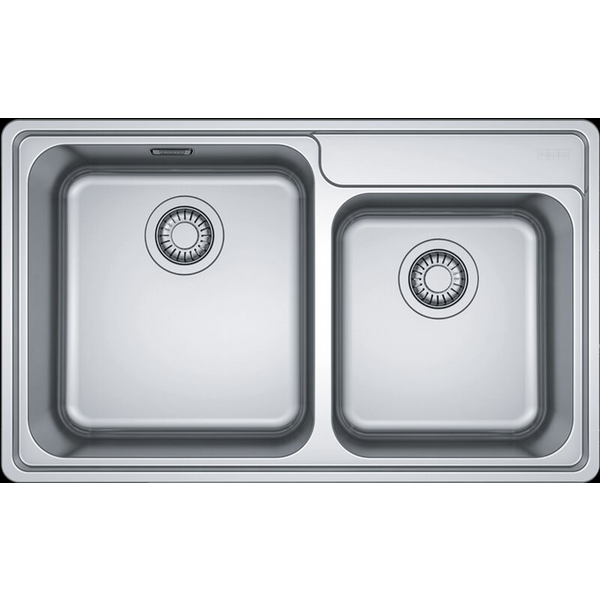 Franke Bell 1.3/4 Bowl Topmount Sink with Extension Drainer BCX6204235FPC