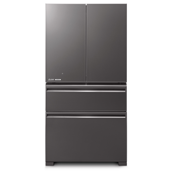 Mitsubishi Electric 564L French Door Fridge Dark Silver Glass MR-LX564ER-GDS-A