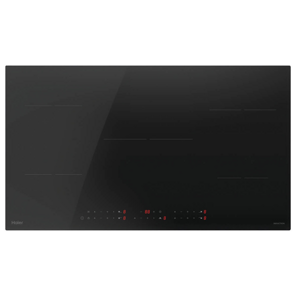 Haier 90cm 300 Series Induction Cooktop Black - Low Current HCI905TPB4