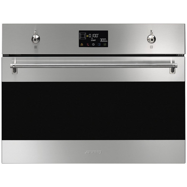 Smeg 45cm Compact Stainless Steel Classic Speed Oven SOA4302M1X
