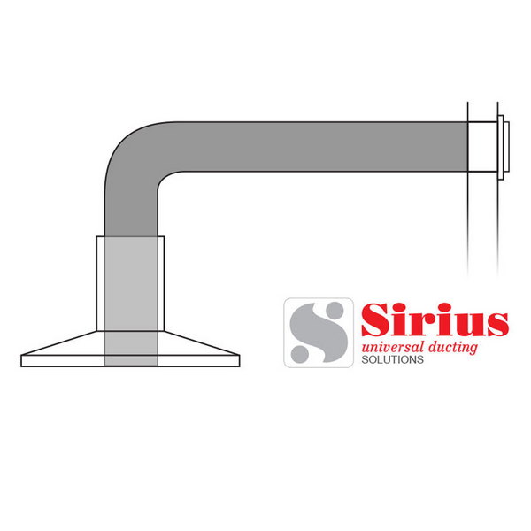 Sirius 125mm Dome Vent Kit SDEK-125