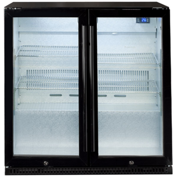 Artusi 190Ltrs Outside Beverage Centre Black AOF2BM5