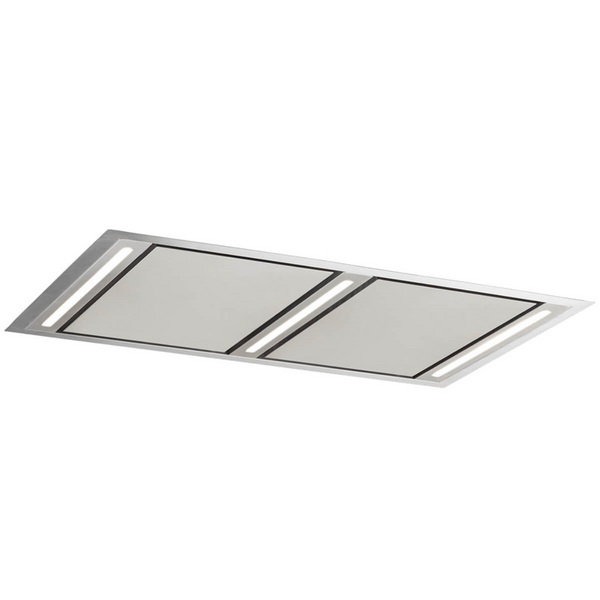 Schweigen 120cm Stainless Steel Ceiling Cassette Rangehood with ISO Drive SP Twin Motors SCC1200-SP2PAK