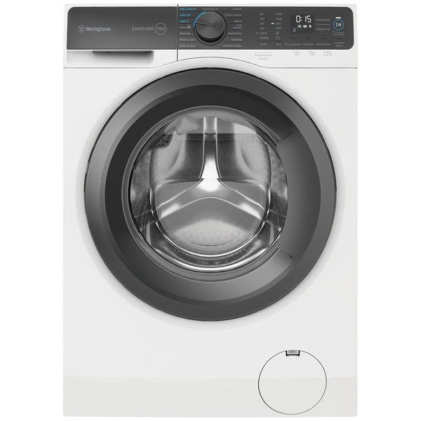 Westinghouse EasyCare 700 10kg Front Load Washing Machine White WWF1044M7WAS
