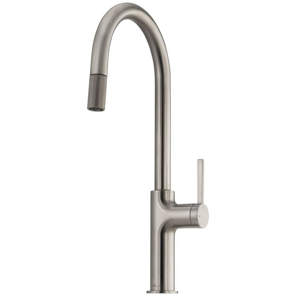 Oliveri Vilo Pull Out Goose Neck Mixer Tap Nickel VT2400-BN