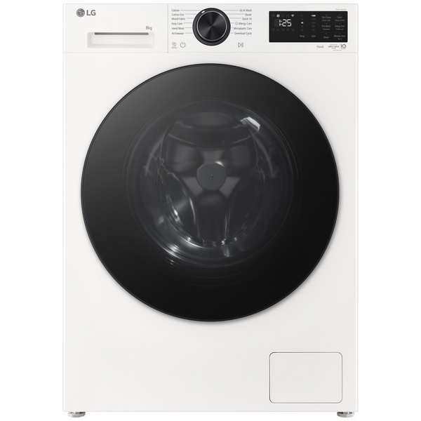 LG 8kg Series 3 AI Front Load Washing Machine White WX3-1408W
