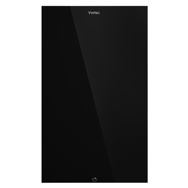 Vintec 35 Bottle Single Zone Under Bench Wine Fridge Black VWS830FAS-X