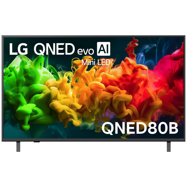 LG 50 Inch QNED80B EVO AI Mini LED 4K Smart TV [2026] 50QNED80BSA