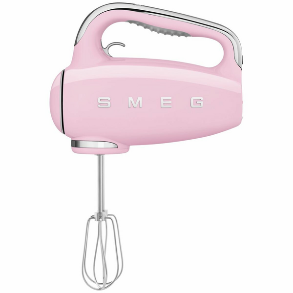 Smeg 50s Retro Style Hand Mixer Pink HMF01PKAU